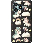 Прозорий чохол BoxFace Blackview Wave 9C Unicorns