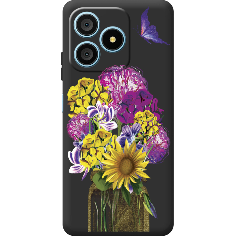 Прозорий чохол BoxFace Blackview Wave 9C My Bouquet