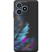 Прозорий чохол BoxFace Blackview Wave 9C Feathers