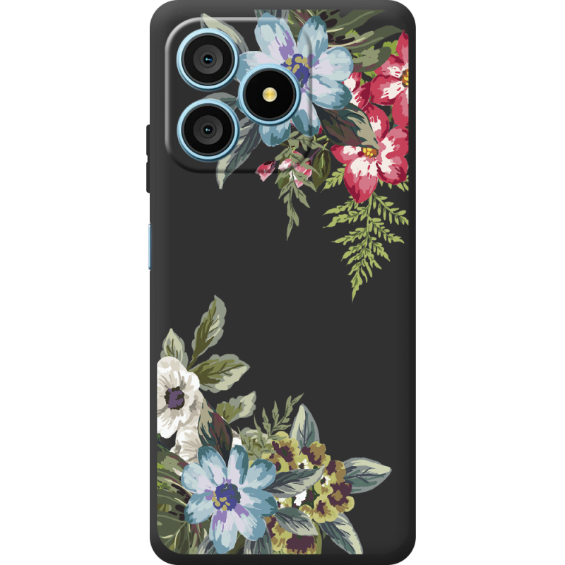 Прозорий чохол BoxFace Blackview Wave 9C Floral