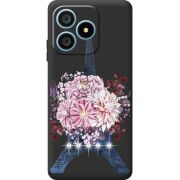 Чохол зі стразами Blackview Wave 9C Eiffel Tower
