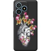 Чохол зі стразами Blackview Wave 9C Heart