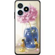 Чохол зі стразами Blackview Wave 9C Little Boy and Girl