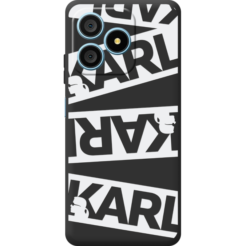 Чорний чохол BoxFace Blackview Wave 9C White Karl
