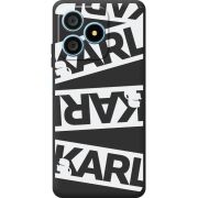 Чорний чохол BoxFace Blackview Wave 9C White Karl