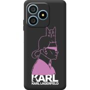 Чорний чохол BoxFace Blackview Wave 9C Pink Karl