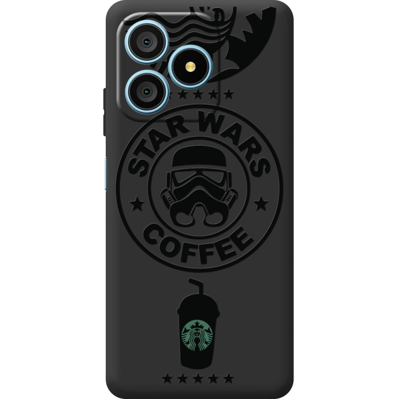 Чорний чохол BoxFace Blackview Wave 9C Dark Coffee