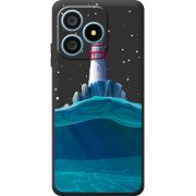 Чорний чохол BoxFace Blackview Wave 9C Lighthouse