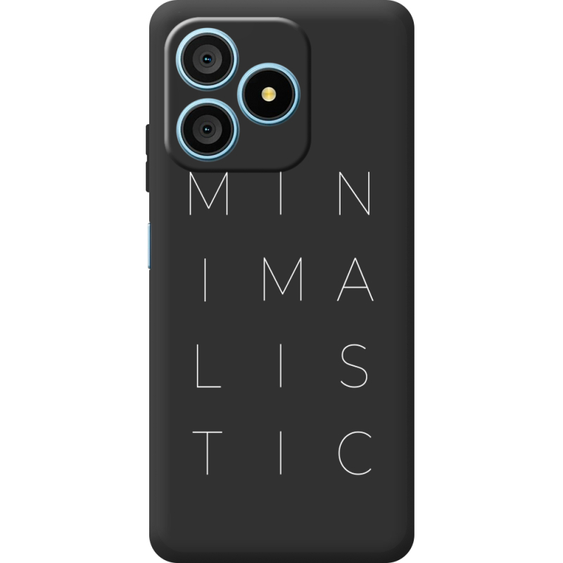 Чорний чохол BoxFace Blackview Wave 9C Minimalistic