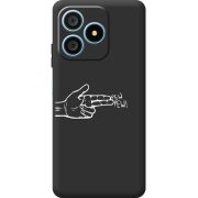 Чорний чохол BoxFace Blackview Wave 9C Pew Pew