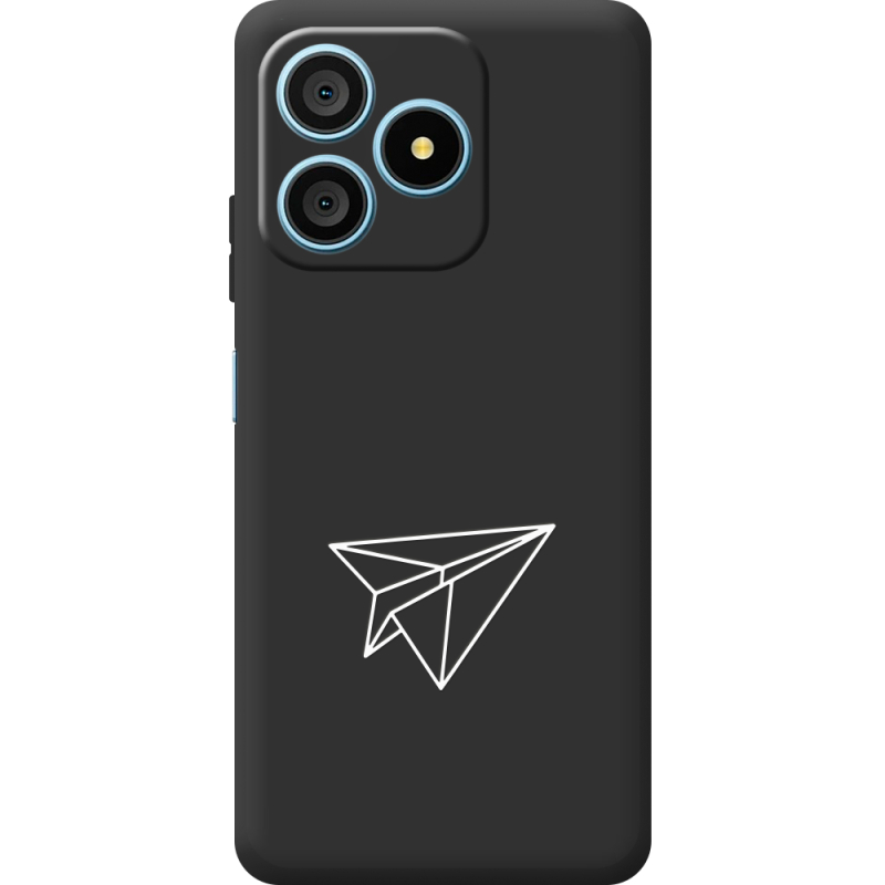 Чорний чохол BoxFace Blackview Wave 9C Paper Plane