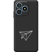 Чорний чохол BoxFace Blackview Wave 9C Paper Plane