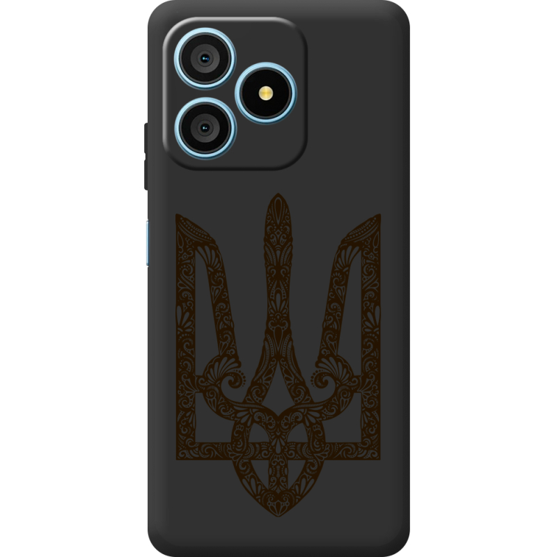 Чорний чохол BoxFace Blackview Wave 9C Ukrainian Trident