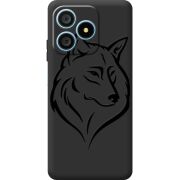 Чорний чохол BoxFace Blackview Wave 9C Wolf