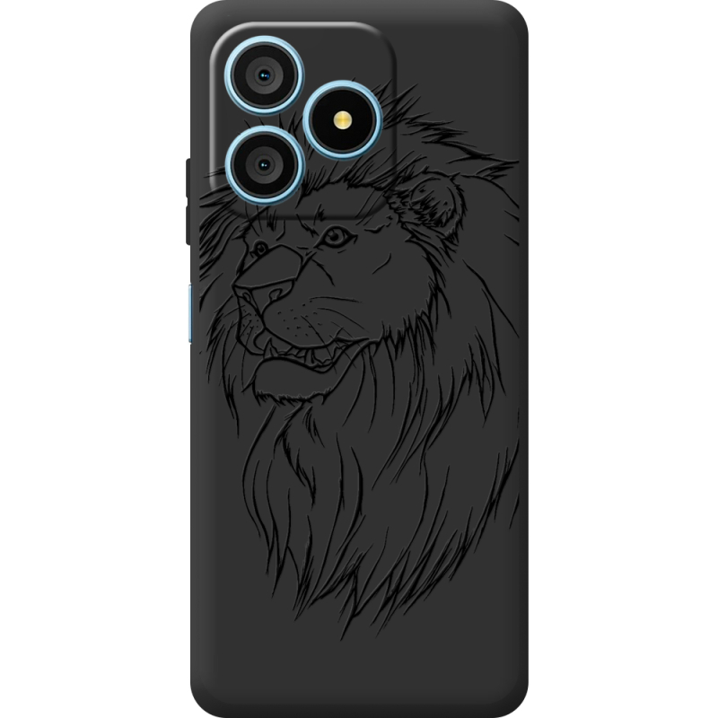 Чорний чохол BoxFace Blackview Wave 9C Lion