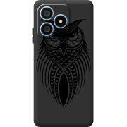 Чорний чохол BoxFace Blackview Wave 9C Owl