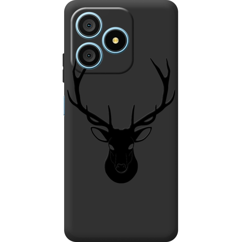 Чорний чохол BoxFace Blackview Wave 9C Deer