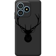 Чорний чохол BoxFace Blackview Wave 9C Deer