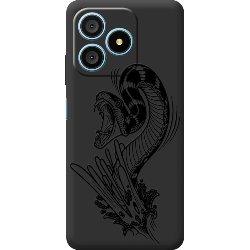 Чорний чохол BoxFace Blackview Wave 9C Snake