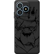 Чорний чохол BoxFace Blackview Wave 9C Bear King