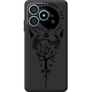 Чорний чохол BoxFace Blackview Wave 9C Hugin and Munin