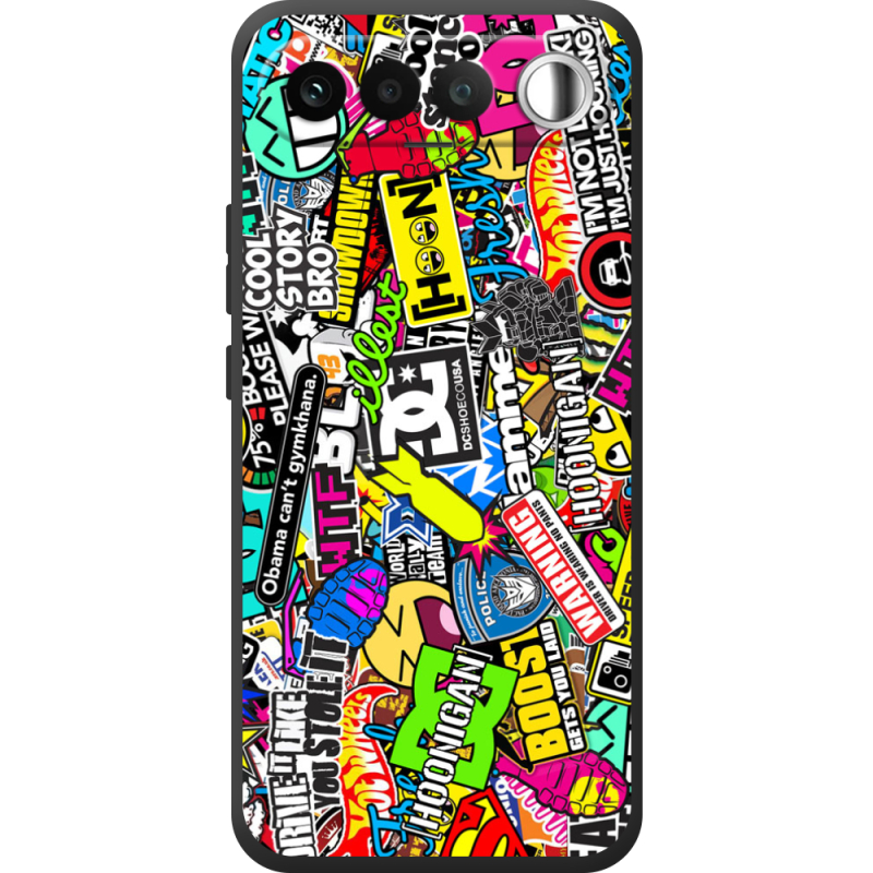 Чохол BoxFace Realme 16 5G Multicolored Inscriptions