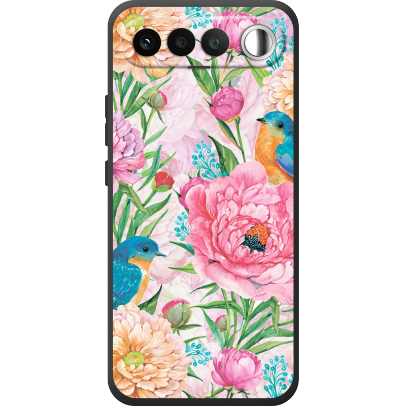 Чохол BoxFace Realme 16 5G Birds in Flowers