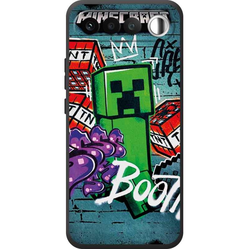 Чохол BoxFace Realme 16 5G Minecraft Graffiti