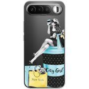 Прозорий чохол BoxFace Realme 16 5G City Girl