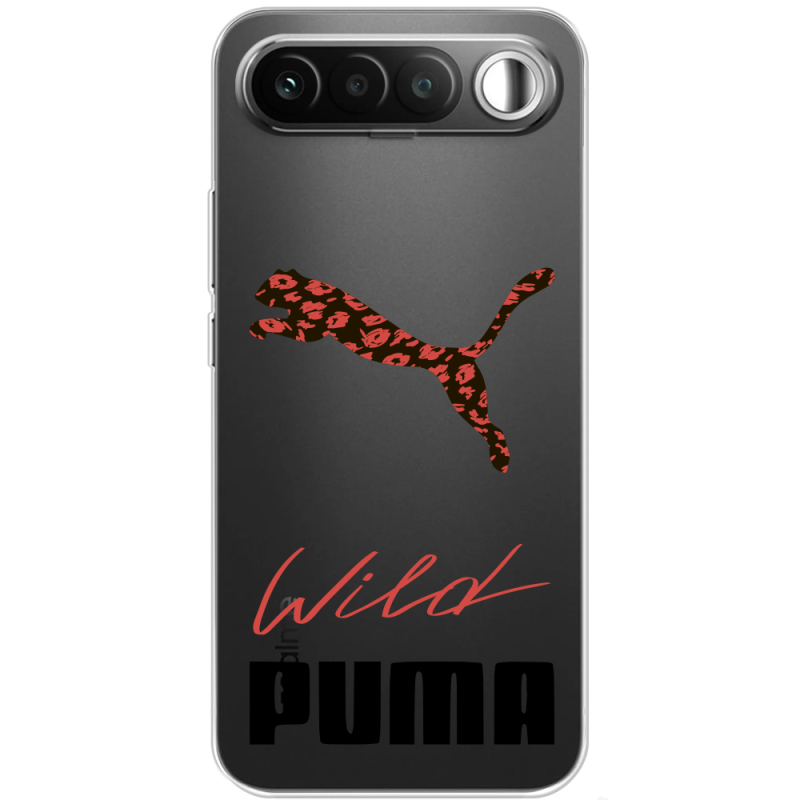 Прозорий чохол BoxFace Realme 16 5G Wild Cat