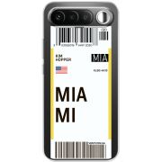Прозорий чохол BoxFace Realme 16 5G Ticket Miami