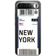 Прозорий чохол BoxFace Realme 16 5G Ticket New York