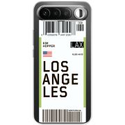 Прозорий чохол BoxFace Realme 16 5G Ticket Los Angeles