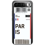 Прозорий чохол BoxFace Realme 16 5G Ticket Paris