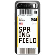 Прозорий чохол BoxFace Realme 16 5G Ticket Springfield