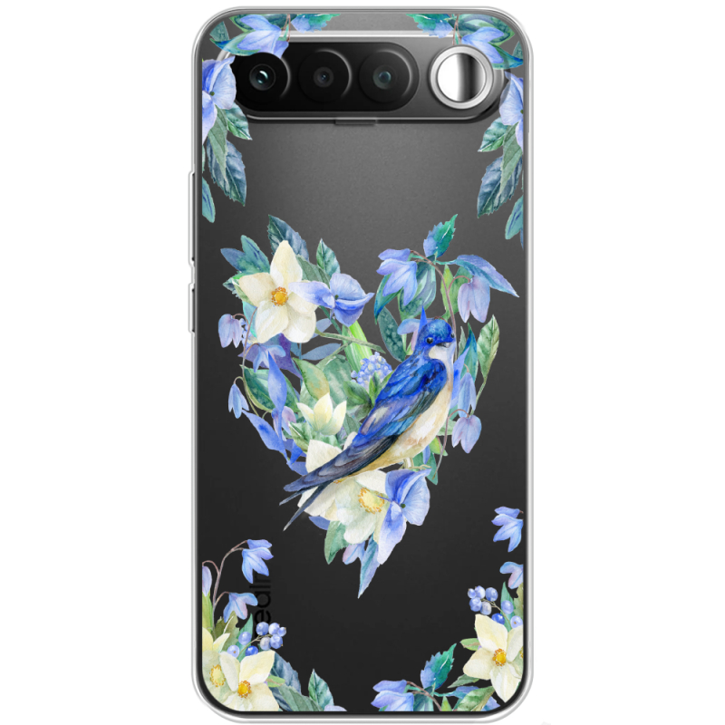 Прозорий чохол BoxFace Realme 16 5G Spring Bird