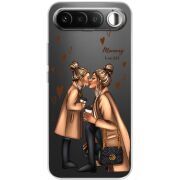 Прозорий чохол BoxFace Realme 16 5G Mommy Is My BFF