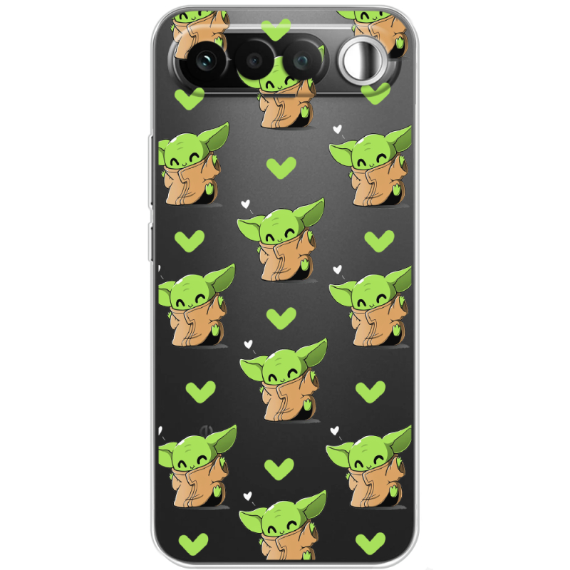 Прозорий чохол BoxFace Realme 16 5G Pattern Baby Yoda