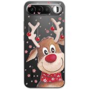Прозорий чохол BoxFace Realme 16 5G Winter Deer