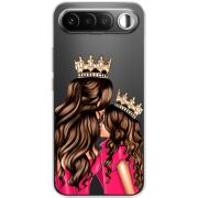 Прозорий чохол BoxFace Realme 16 5G Queen and Princess