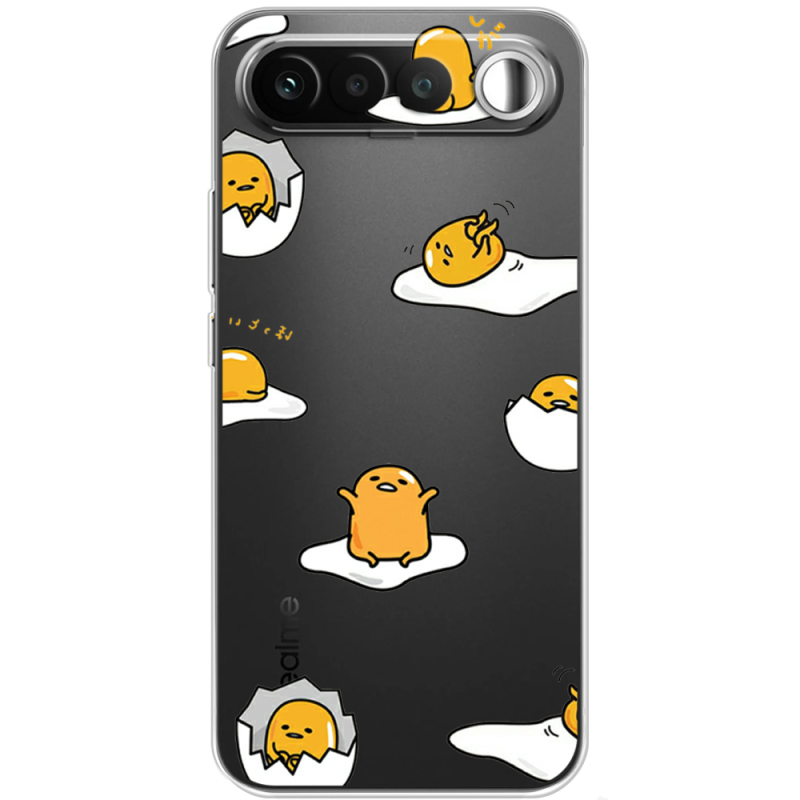 Прозорий чохол BoxFace Realme 16 5G Gudetama
