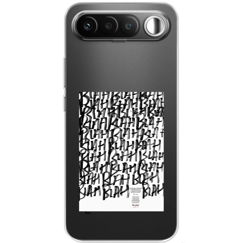 Прозорий чохол BoxFace Realme 16 5G Blah Blah