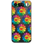 Прозорий чохол BoxFace Realme 16 5G Hippie Flowers