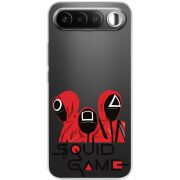 Прозорий чохол BoxFace Realme 16 5G siquid game люди в красном