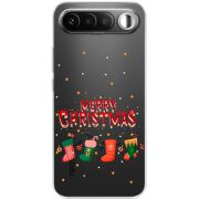 Прозорий чохол BoxFace Realme 16 5G Merry Christmas