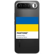 Прозорий чохол BoxFace Realme 16 5G Pantone вільний синій
