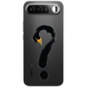 Прозорий чохол BoxFace Realme 16 5G Swan question
