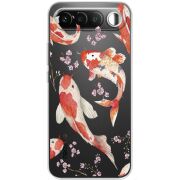 Прозорий чохол BoxFace Realme 16 5G Japanese Koi Fish