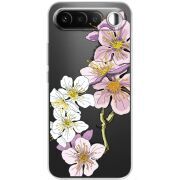 Прозорий чохол BoxFace Realme 16 5G Cherry Blossom