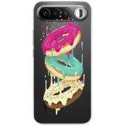 Прозорий чохол BoxFace Realme 16 5G Donuts